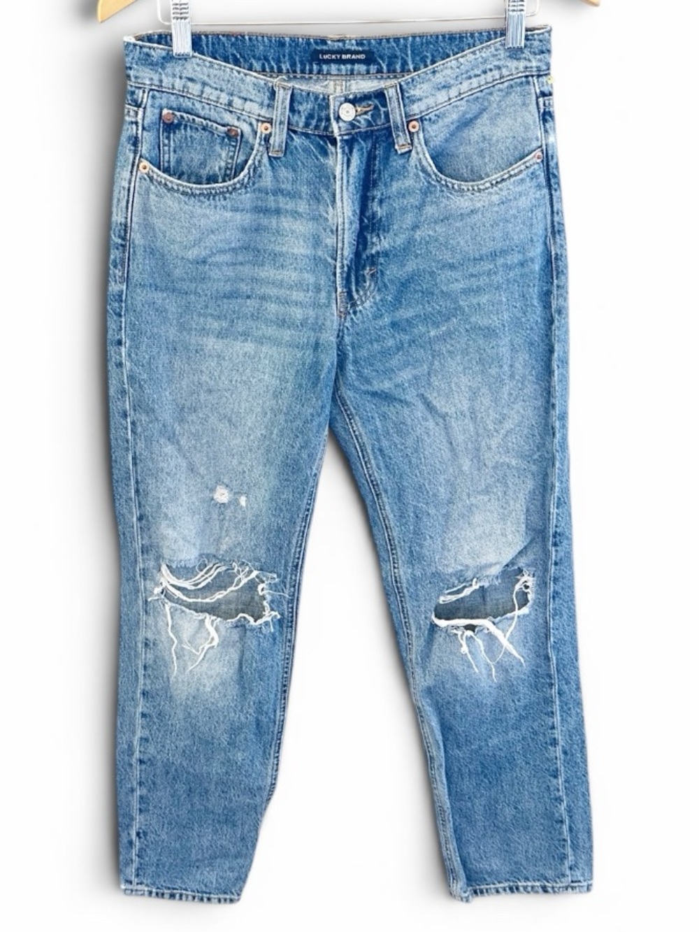 Lucky Brand Mid-Rise Boy Jeans Great Condition size 6